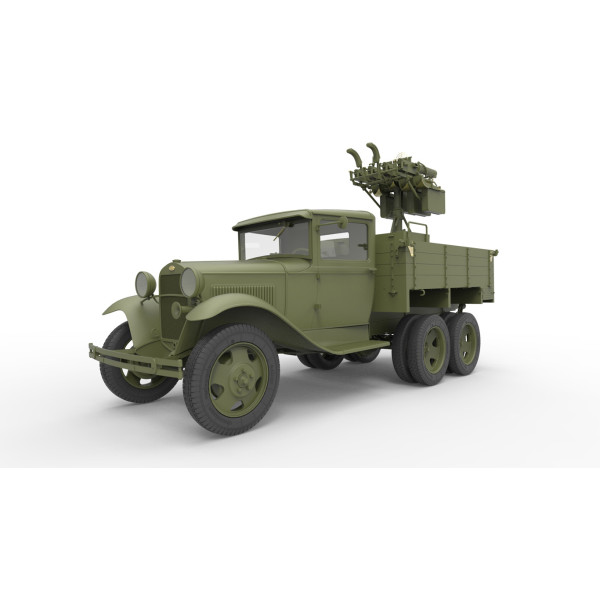 ГАЗ-ААА зі зчетвертинним кулеметом "Максим" 1/35 MiniArt 35177