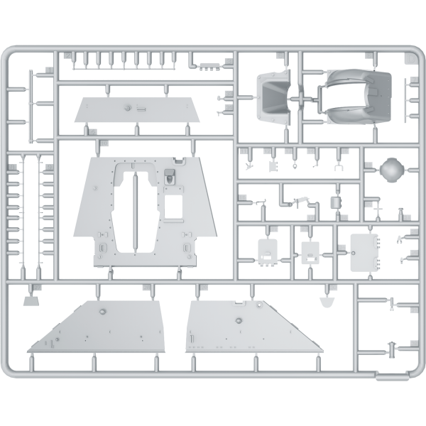 СУ-122 Ранніх випусків без інтер'єру  1/35 MiniArt 35181