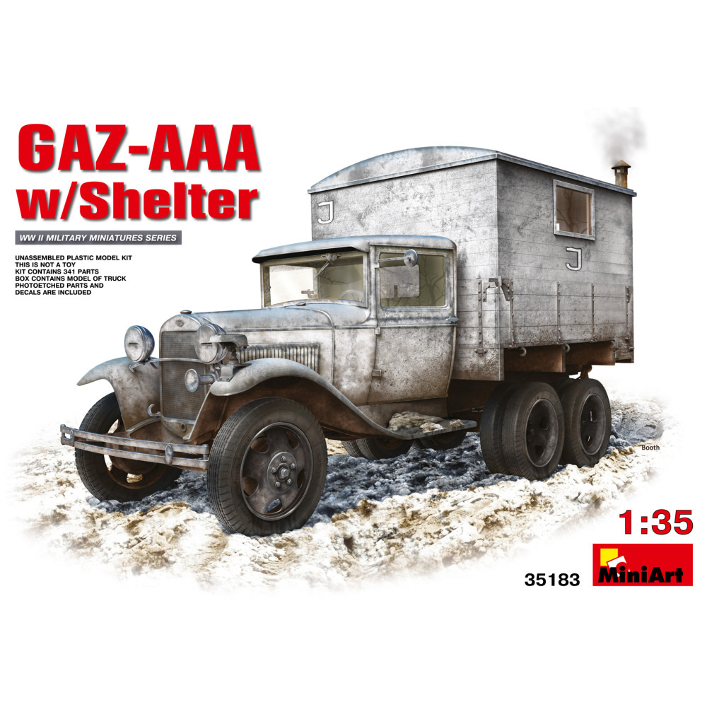 GAZ-AAA w/Box Body  1/35 MiniArt 35183