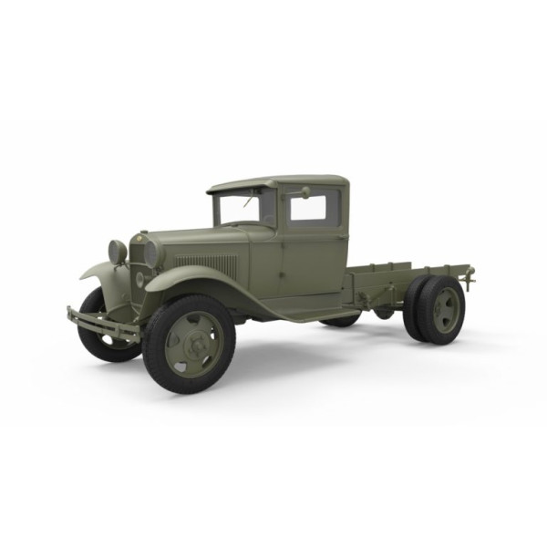 Радянський 1,5 тонний Автомобіль з счетвереним Кулеметом Максим М4 1/35 MiniArt 35186