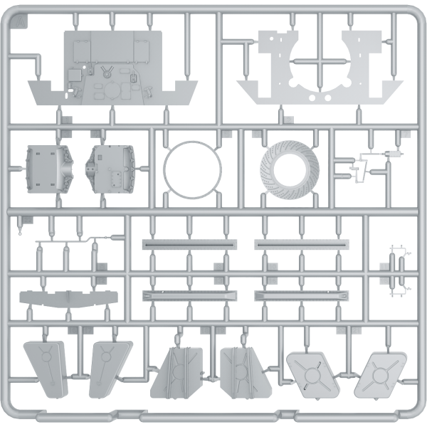 Двигун V-2-34 з трансмісією 1/35 MiniArt 35205