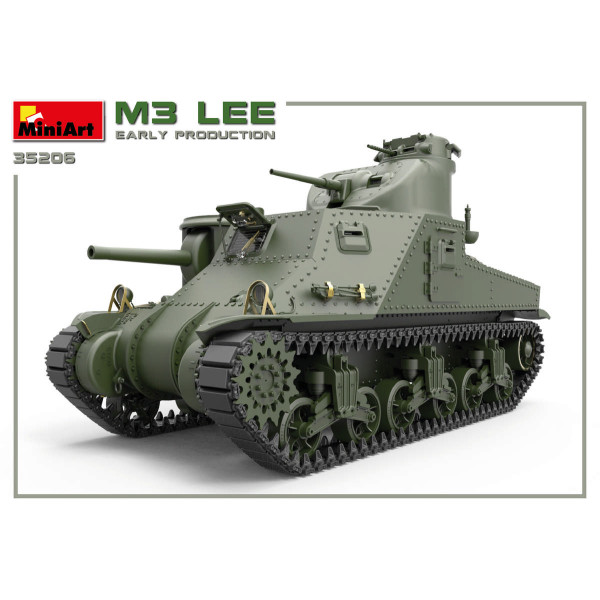 M3 Lee, раннього випуску з інтер'єром 1/35 MiniArt 35206