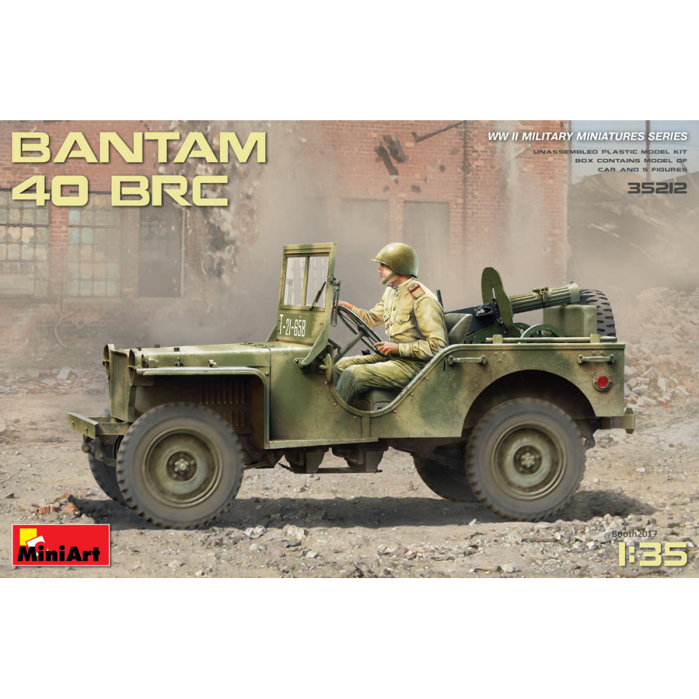 Модель - Бантам 40 БРЦ  1/35 MiniArt 35212