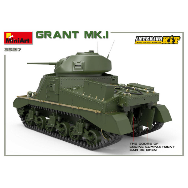 GRANT Mk.I з інтер'єром 1/35 MiniArt 35217