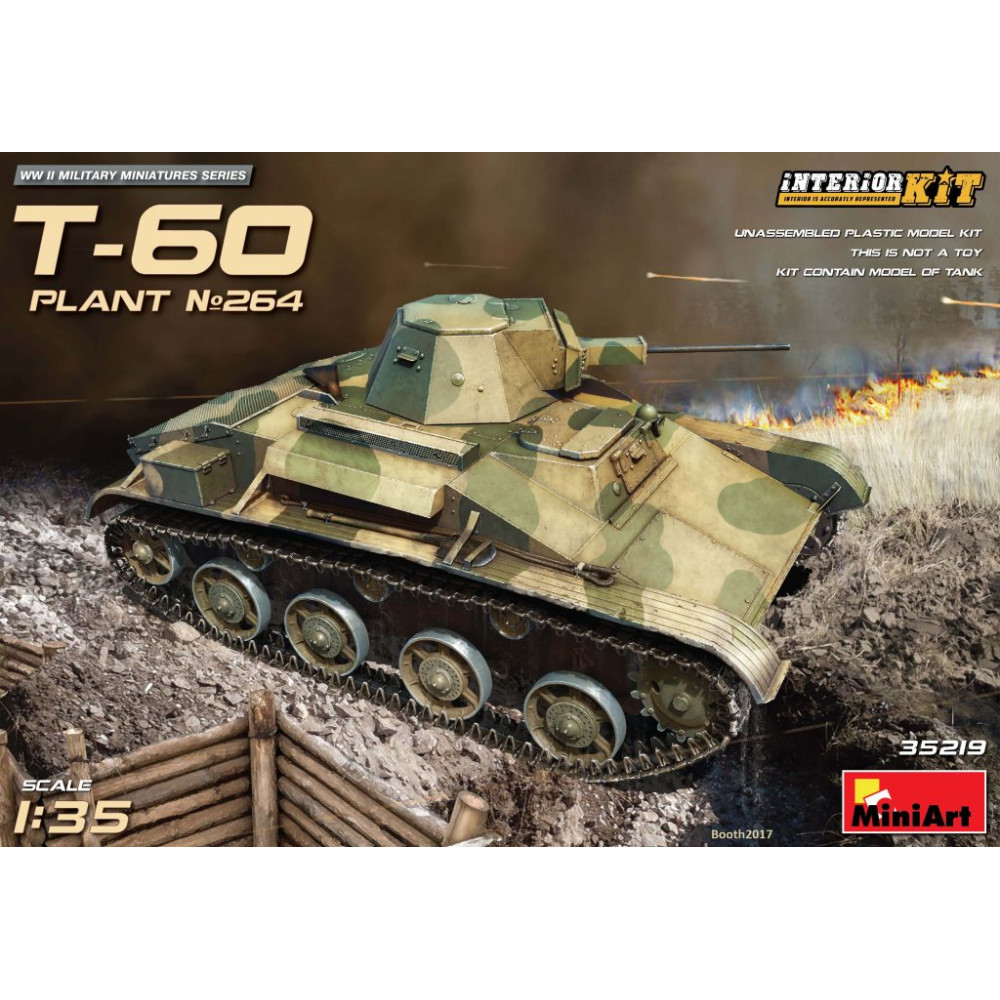 Збірна модель T-60. Завод № 264  1/35 MiniArt 35219