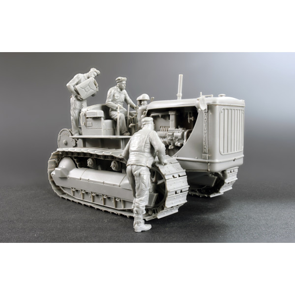 Американський трактор з лебідкою і фігурками екіпажу 1/35 MiniArt 35225