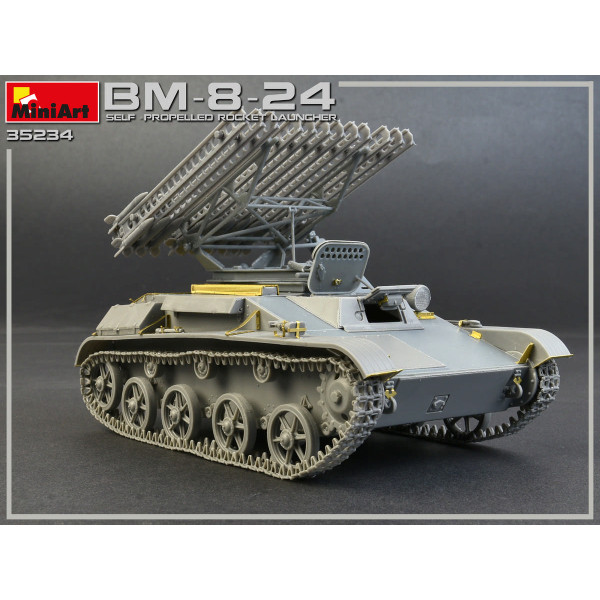 BM-8-24 self-propelled rocket launcher 1/35 MiniArt 35234