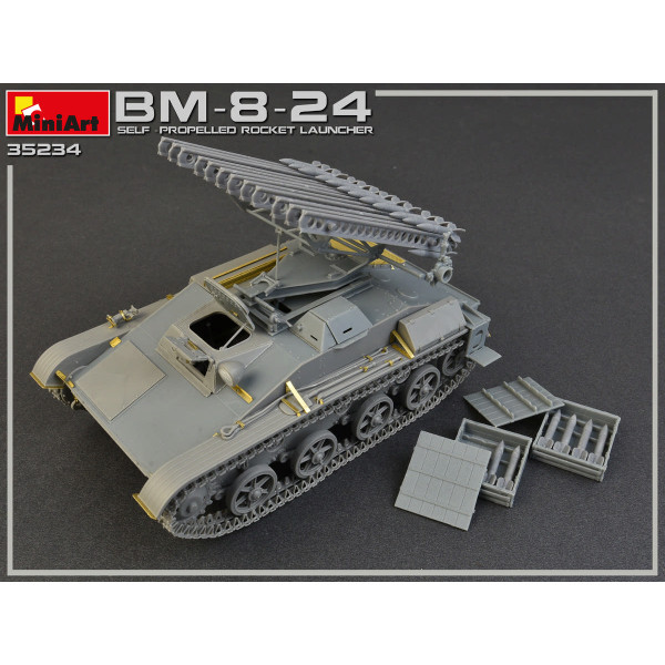 BM-8-24 self-propelled rocket launcher 1/35 MiniArt 35234