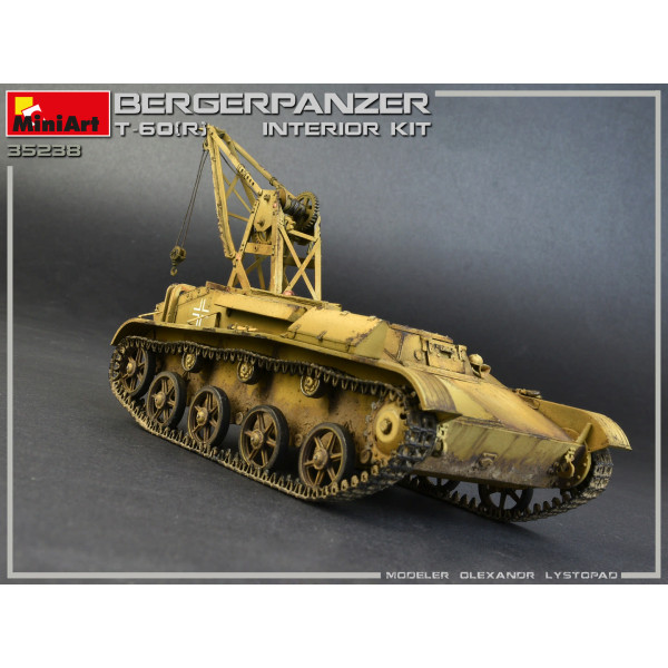 Bergepanzer T-60(r) with Interior  1/35 MiniArt 35238