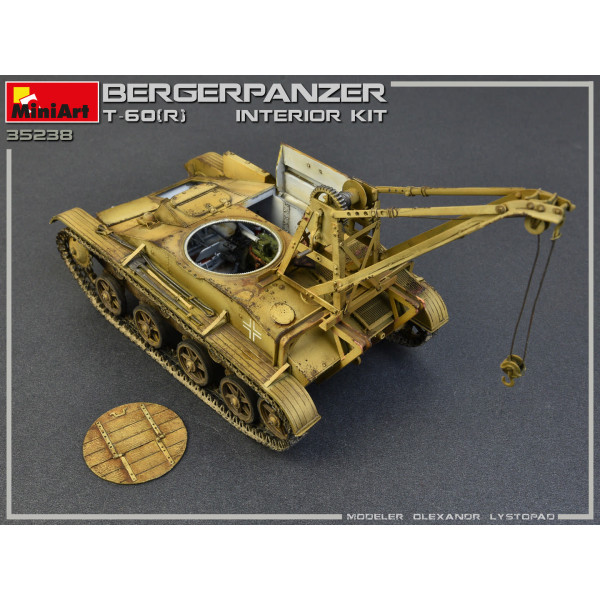 Bergepanzer T-60(r) with Interior  1/35 MiniArt 35238
