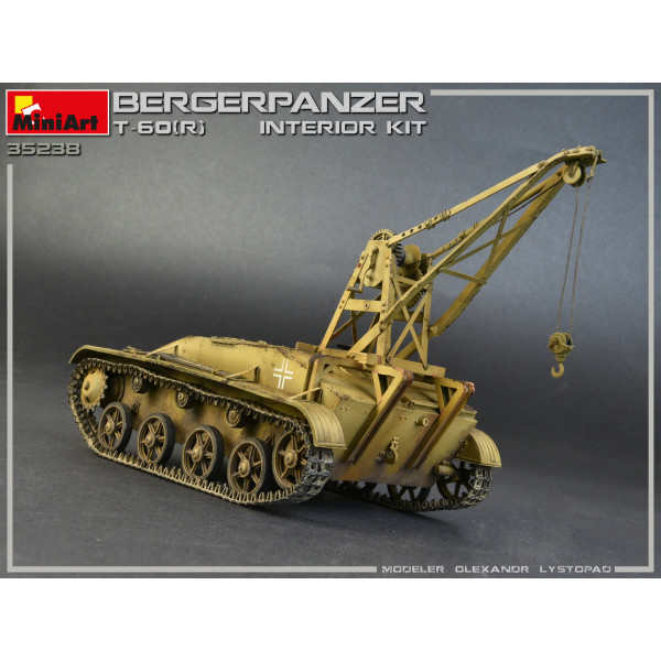 Bergepanzer T-60(r) with Interior  1/35 MiniArt 35238