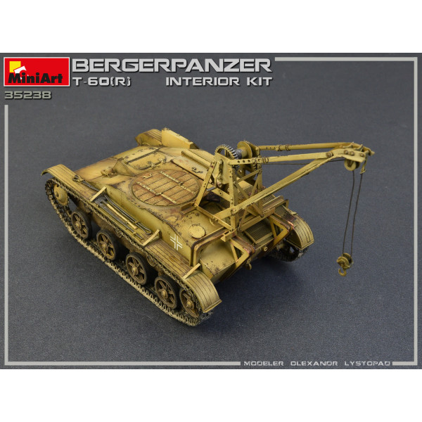 Bergepanzer T-60(r) with Interior  1/35 MiniArt 35238