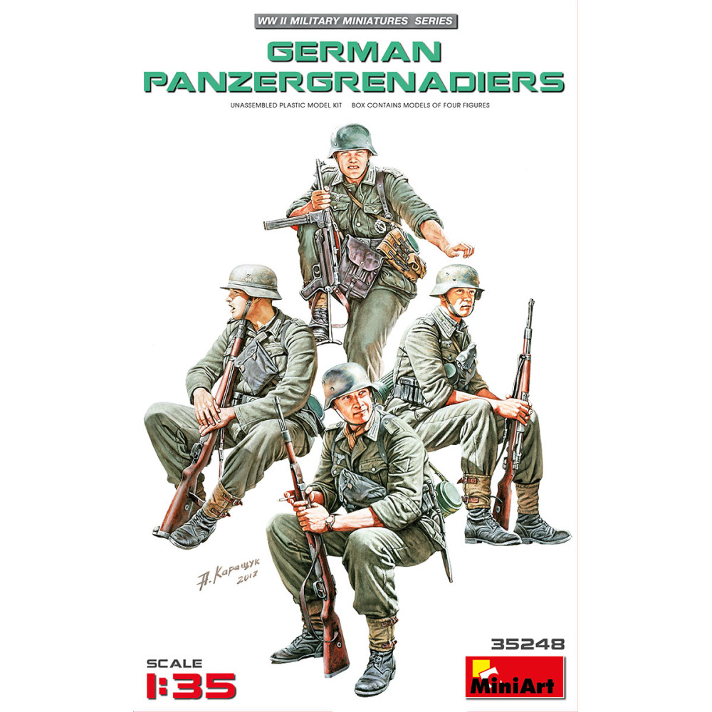 German Panzergrenadiers 1/35 MiniArt 35248