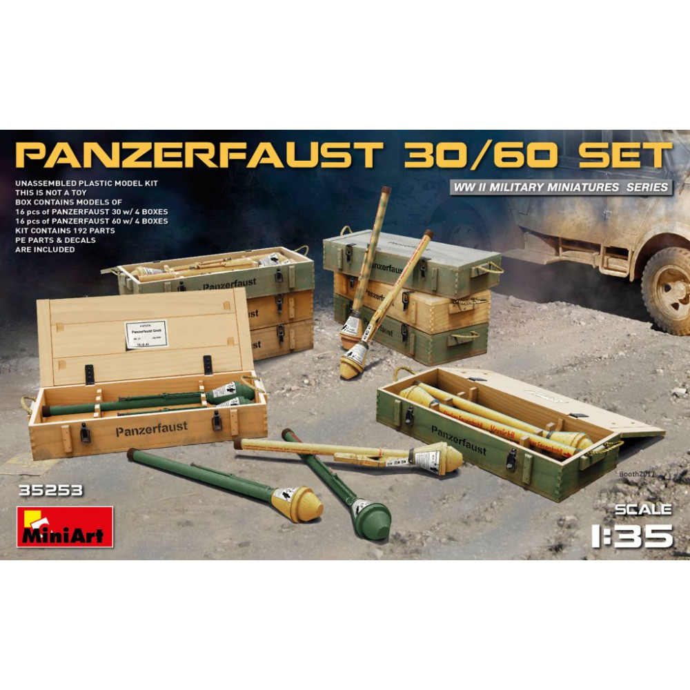 Panzerfaust 30/60 set 1/35 MiniArt 35253