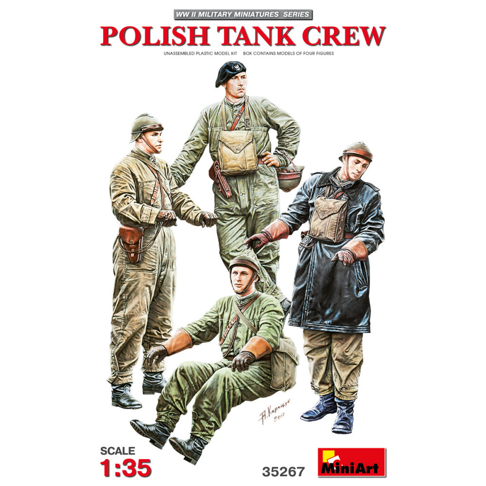 Польський танковий екіпаж 1/35 MiniArt 35267