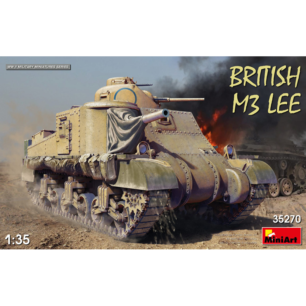 M3 Lee Танк британської армії 1/35 MiniArt 35270