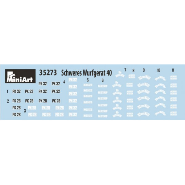 Стаціонарне знаряддя "Schweres Wurfgerät 40" 1/35 MiniArt 35273