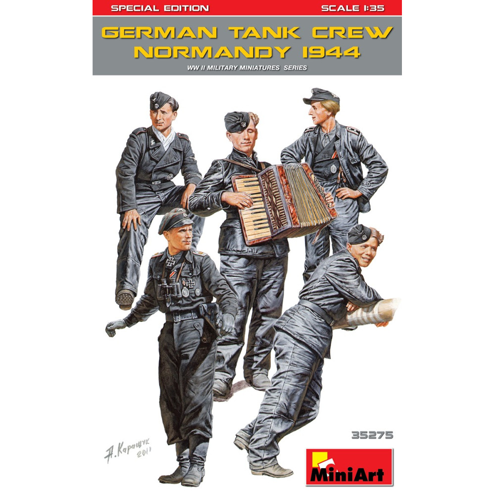 German Tank Crew Normandy 1944 (Special Edition) 1/35 MiniArt 35275
