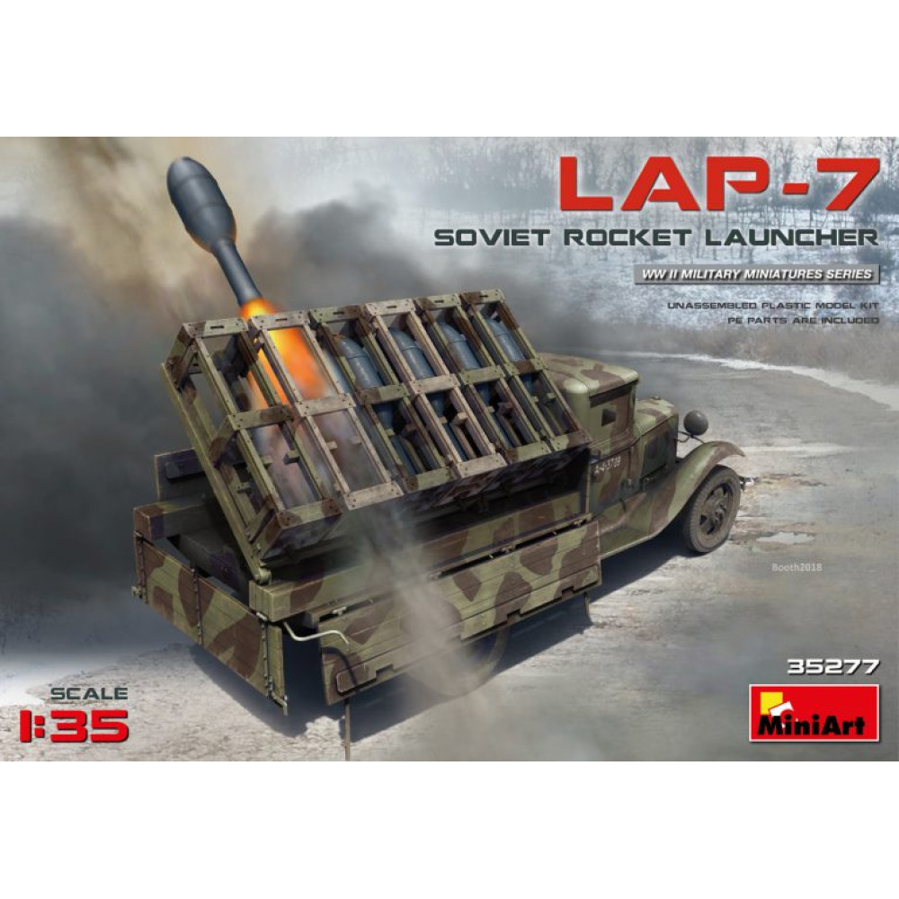 Soviet Rocket Launcher LAP-7 1/35 MiniArt 35277