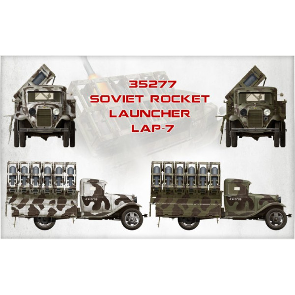 Радянська ракетна пускова установка "LAP-7" 1/35 MiniArt 35277
