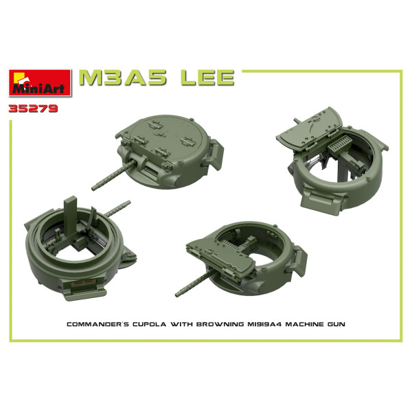 Американський середній танк M3A5 Lee  1/35 MiniArt 35279
