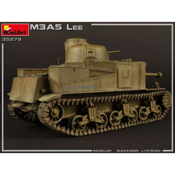 Американський середній танк M3A5 Lee  1/35 MiniArt 35279