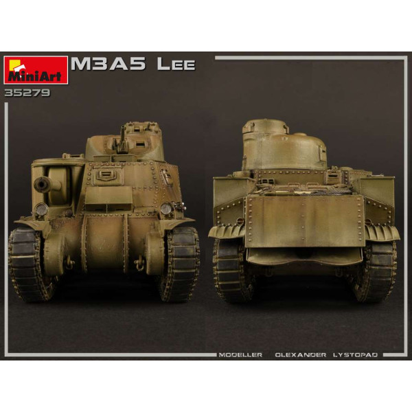 Американський середній танк M3A5 Lee  1/35 MiniArt 35279