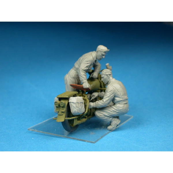 Американські мотоцикли на ремонті. спец випуск 1/35 MiniArt 35284