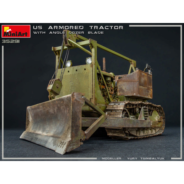 Американський Броньований Трактор з бульдозерним відвалом 1/35 MiniArt 35291
