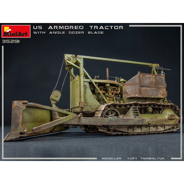Американський Броньований Трактор з бульдозерним відвалом 1/35 MiniArt 35291