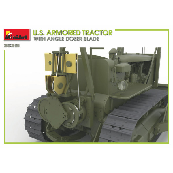 Американський Броньований Трактор з бульдозерним відвалом 1/35 MiniArt 35291