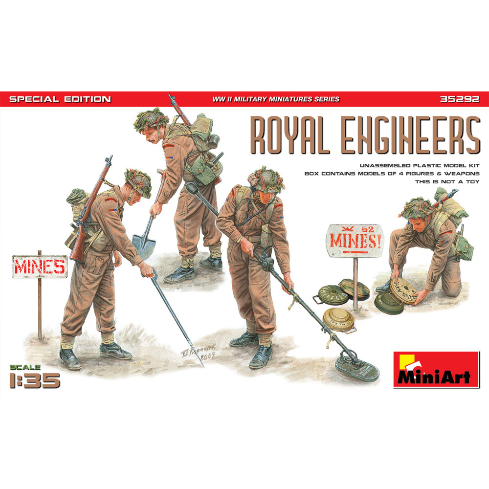  Royal Engineers. Special Edition 1/35 MiniArt 35292