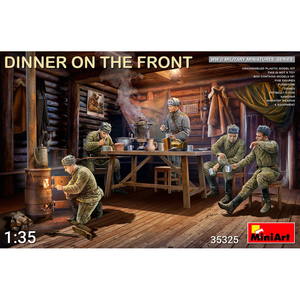 Dinner on the Front 1/35 MiniArt 35325