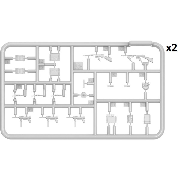 U.S. Weapons & equipment for tank crew & infantry 1/35 MiniArt 35334