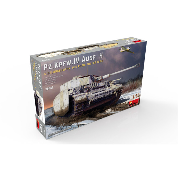 Pz.Kpfw.IV Ausf. H NIBELUNGENWERK. Середина ВИРОБ. Серпень 1943 р. 1/35 MiniArt 35337