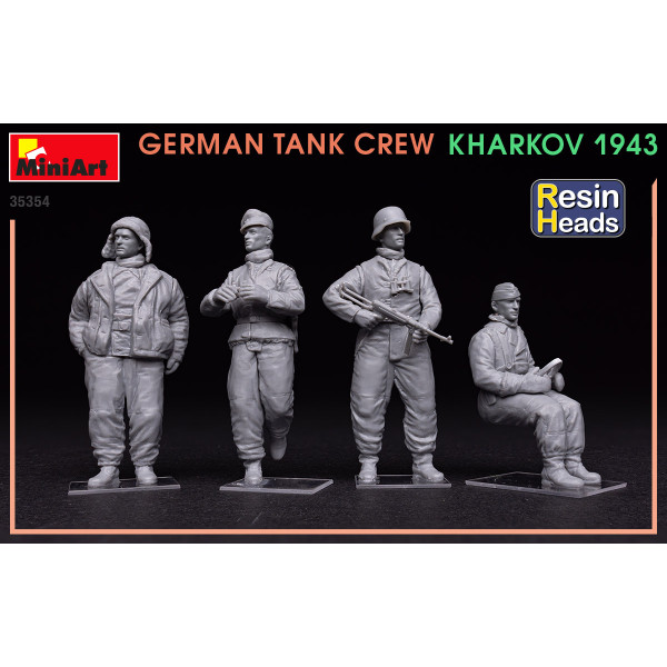 Німецькі танкісти. Харків 1943 1/35 MiniArt 35354
