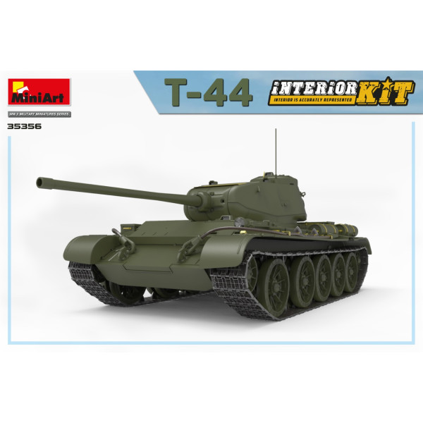Радянський середній танк Т-44 з інтер'єром 1/35 MiniArt 35356 