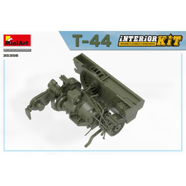 Радянський середній танк Т-44 з інтер'єром 1/35 MiniArt 35356 