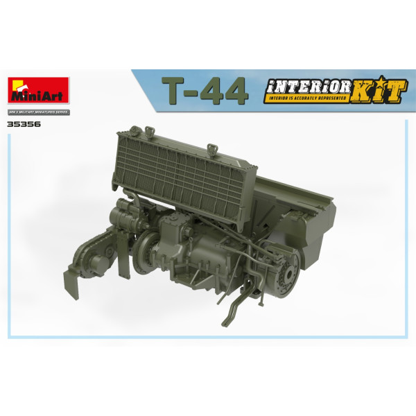 Радянський середній танк Т-44 з інтер'єром 1/35 MiniArt 35356 