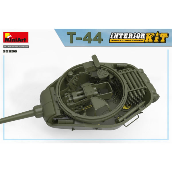 Радянський середній танк Т-44 з інтер'єром 1/35 MiniArt 35356 