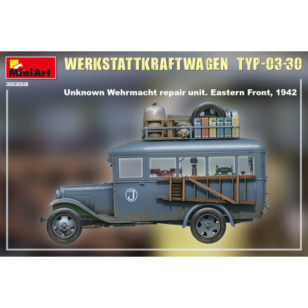 Пересувна майстерня Тип-03-30 1/35 MiniArt 35359
