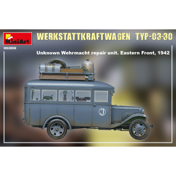 Пересувна майстерня Тип-03-30 1/35 MiniArt 35359