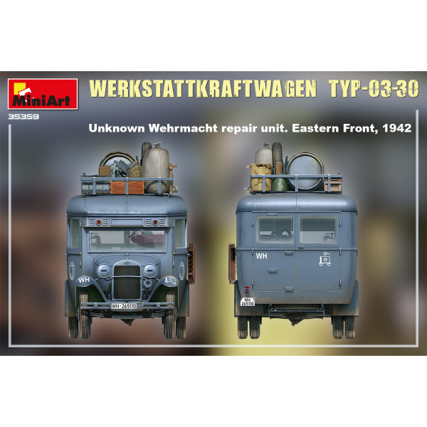 Пересувна майстерня Тип-03-30 1/35 MiniArt 35359