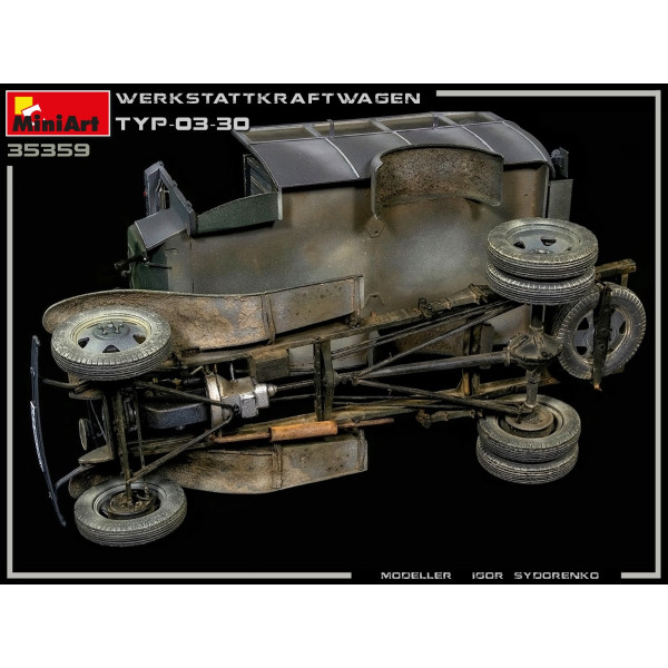 Пересувна майстерня Тип-03-30 1/35 MiniArt 35359