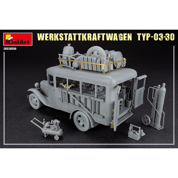 Пересувна майстерня Тип-03-30 1/35 MiniArt 35359