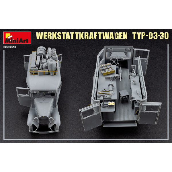Пересувна майстерня Тип-03-30 1/35 MiniArt 35359