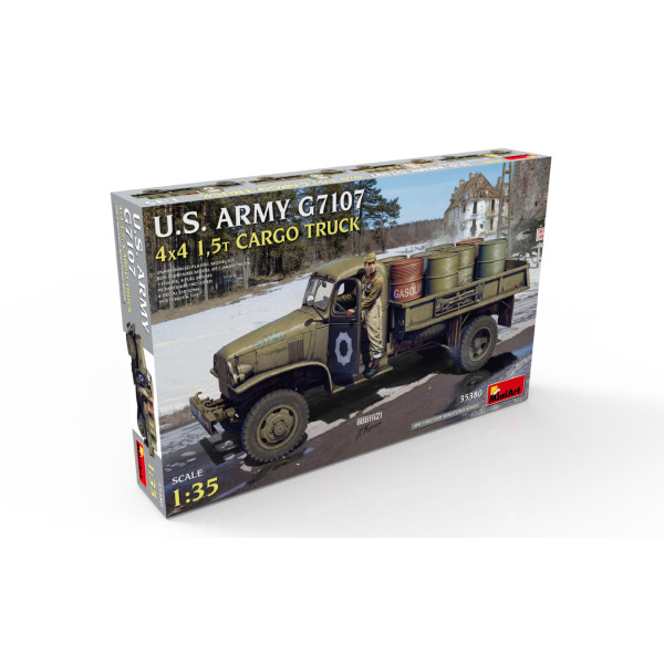 Вантажний автомобіль G7107 4X4 1,5 т армії США 1/35 MiniArt 35380