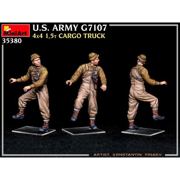 Вантажний автомобіль G7107 4X4 1,5 т армії США 1/35 MiniArt 35380