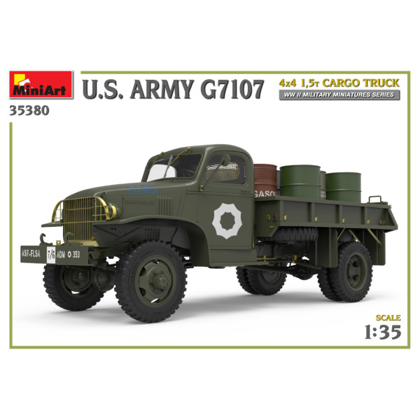 Вантажний автомобіль G7107 4X4 1,5 т армії США 1/35 MiniArt 35380