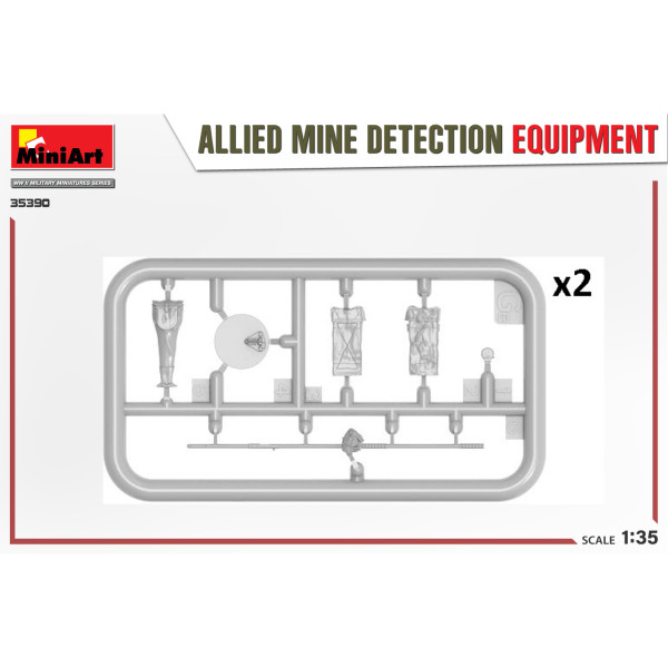 ALLIED MINE DETECTION EQUIPMENT 1/35 MiniArt 35390